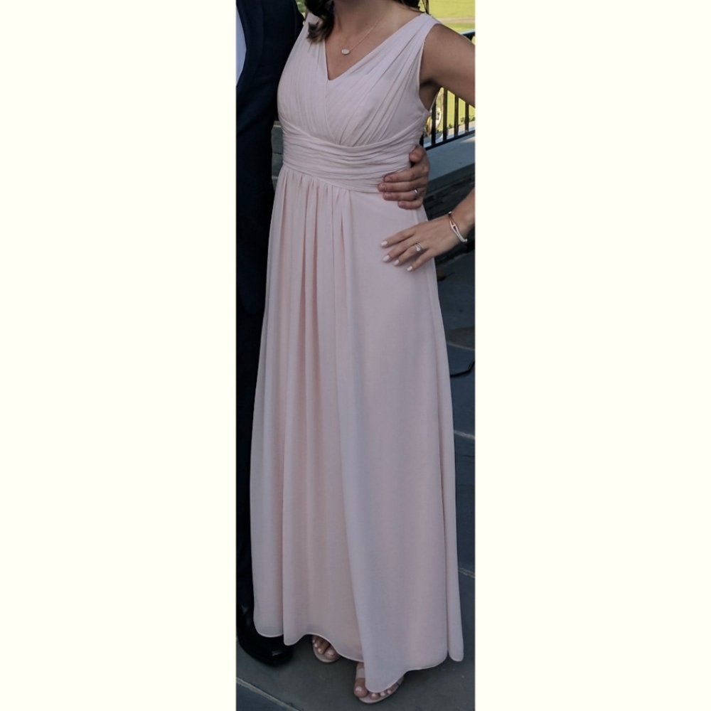 Bill Levkoff Bridesmaids Dress Size 10 Blush